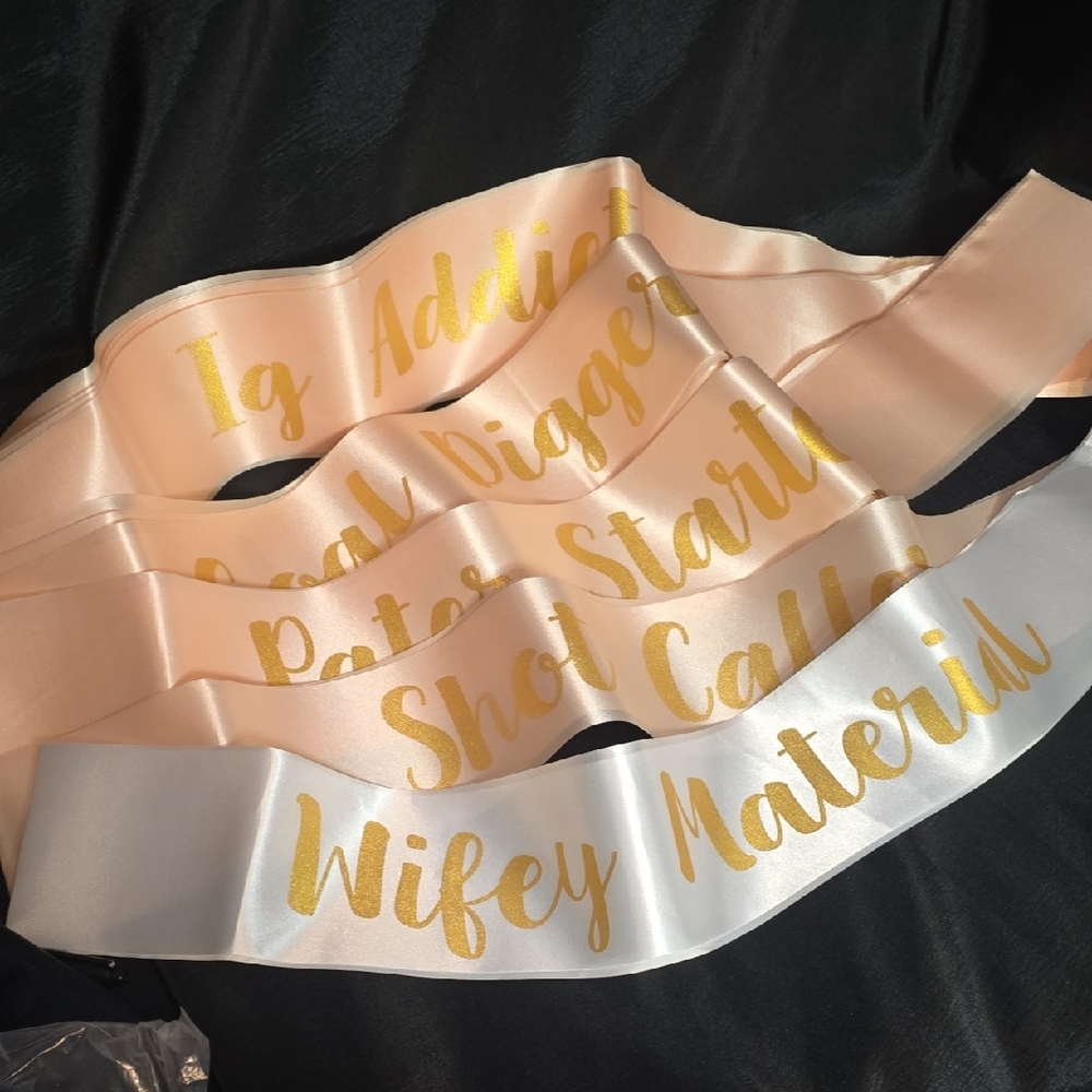 16pk Bachelorette party sashes 🥳💍👯